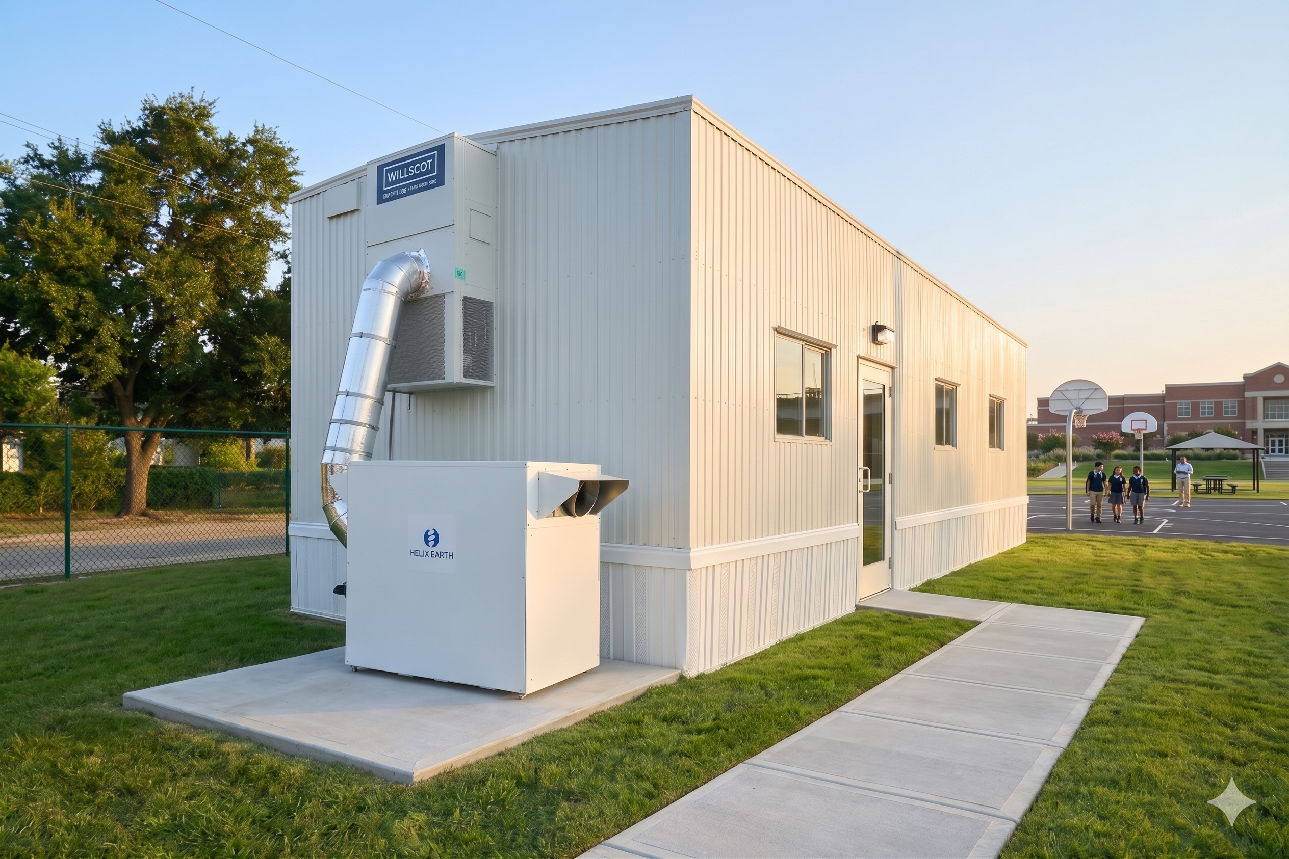 Commercial HVAC and mechanical room: retrofit and efficiency context